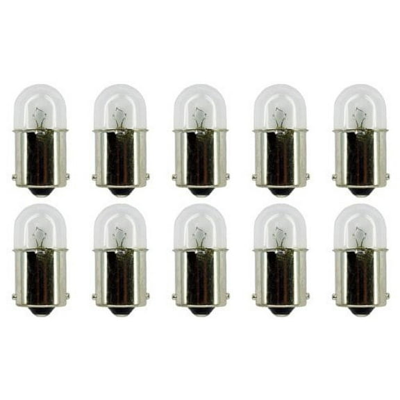 CEC Industries #5008 Bulbs, 12 V, 10 W, BA15s Base, T-6 shape (Box of 10)
