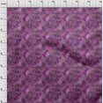 thumbnail image 4 of oneOone Velvet Purple Fabric Tropical Leaf Sewing Craft Projects Fabric Prints By Yard 58 Inch Wide, 4 of 5