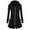 Black, variant on Women's Zip Up Long Hoodie Oversized Tunic Sweatshirt Jacket with Pockets Fall Fashion Open Front Cardigan Casual Coat