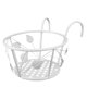 thumbnail image 5 of unbranded 1Ud Elegant White Iron Hanging Plant Holder Shelf for Balcony and Porch Decoration, 5 of 8