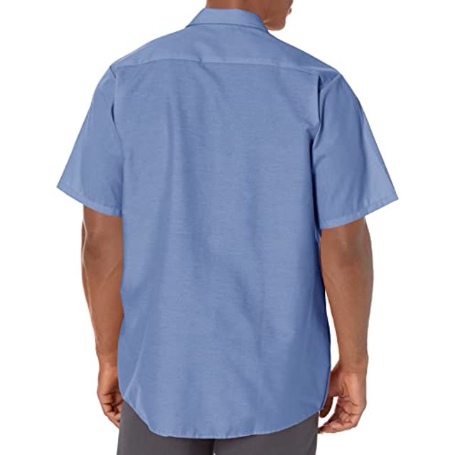 Red Kap Men's Industrial Short Sleeve Work Shirt
