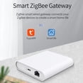 thumbnail image 2 of PANGJIFA ZigBee 3.0 Hub Gateway Sans Fil Contrôle Maison Intelligente Blanc ABS, 2 of 8