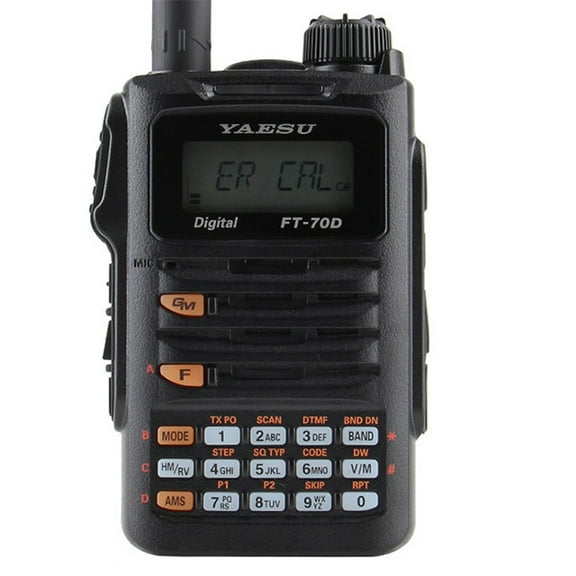 Yaesu FT-70DR walkie talkie 2-way Radio 144/430 MHz Digital/Analog Handheld Transceiver Radios
