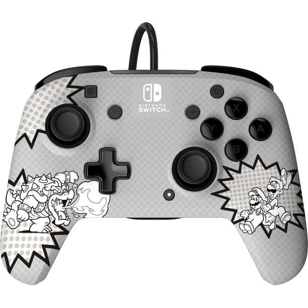 REMATCH Wired Controller: Comic Attack Nintendo Switch, Nintendo Switch ...