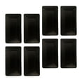 thumbnail image 3 of Tnarru 8 Pieces Disposable Plates Cake Tray Portable Practical Tableware Plates Cake Plates for Dining Birthday Anniversaries Events Black, 3 of 8