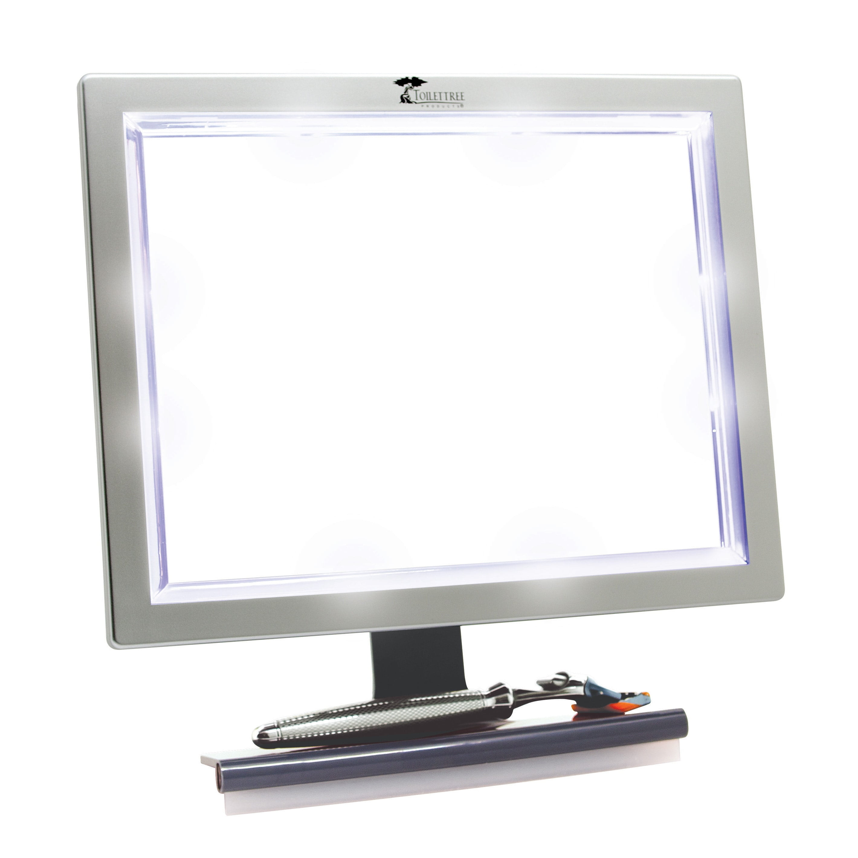 ToiletTree LED Deluxe Fogless Shower Mirror