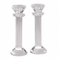 thumbnail image 1 of Crystal and Glass Candlesticks Sold as a Pair, 1 of 1