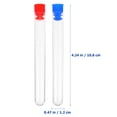 thumbnail image 2 of RENACLIPY 100 Pcs Transparent Plastic Container Storage Bottles for Sewing Needles Travel Friendly, 2 of 7