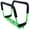 Green, variant on 4+6+8+12 Inch Auger Drill Bit for Planting Holes, Steel Earth Auger Digging Bit for 3/4 Shaft, Bulb Bedding Digging Post Hole Planting Tool for Outdoor Landscaping