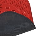 thumbnail image 3 of Universal 4-piece all-weather car foot mat, waterproof, dust-proof, easy to clean, durable plastic material, vehicle foot mat(Red), 3 of 6