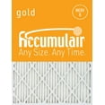 thumbnail image 1 of Accumulair Gold 8x16x1 MERV 8 Air Filter (4 Pack), 1 of 5