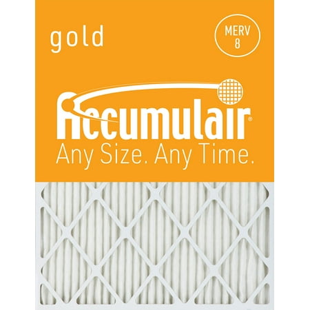 

17.5x23.5x4 (17.1 x 23.1 x 3.75) Accumulair Gold 4-Inch Filter (MERV 8) (3 Pack)