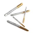 thumbnail image 2 of 5pcs/set Titanium Coated HSS Thread Screw Tap Kit M3 M4 M5 M6 M8 Forward Chip Ejection, 2 of 5