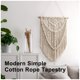 thumbnail image 5 of Billuyoard Tapiz moderno diseño Simple colgante de pared adorno algodón cuerda macramé Tas Decoración del hogar Billuyoard HA008076-00, 5 of 6
