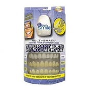 Instant Smile Temporary Tooth DELUXE 3 SHADES of Temporary Teeth Included