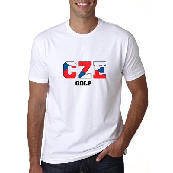 Czech-Republic Golf - Olympic Games - Rio - Flag Men's Grey T-Shirt