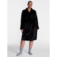 thumbnail image 2 of Joyspun Women's Plush Robe, Sizes S to 3X, 2 of 5