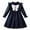 A-Navy9, variant on Jamsmile Toddler Girls Dress Girls Autumn Winter Dress With Bow Detail Long Sleeve Style School Party Gown Toddlers And Kids