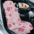 thumbnail image 3 of XYZCANDO Floral Print Sweat Absorption Car Seat Towel Covers for Picnic Hiking Swimming, Soft Washable Car Towel Cushion Cover, 3 of 11