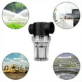 thumbnail image 2 of HARFELL 40 80Mesh Inline Mesh Strainer Water Pump Filter Screen Garden Irrigation, 2 of 5