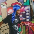thumbnail image 2 of LEORX Breathable Do Rags for Men Polyester Head Wrap Hat 11.8x9.8x0.1in Hair Protection, 2 of 8
