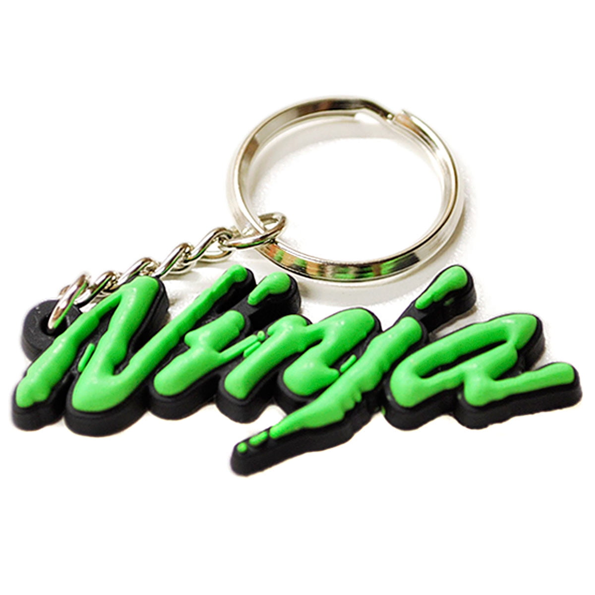 Arizona Keychain Keyring Rubber Sparkle Green Novelty 