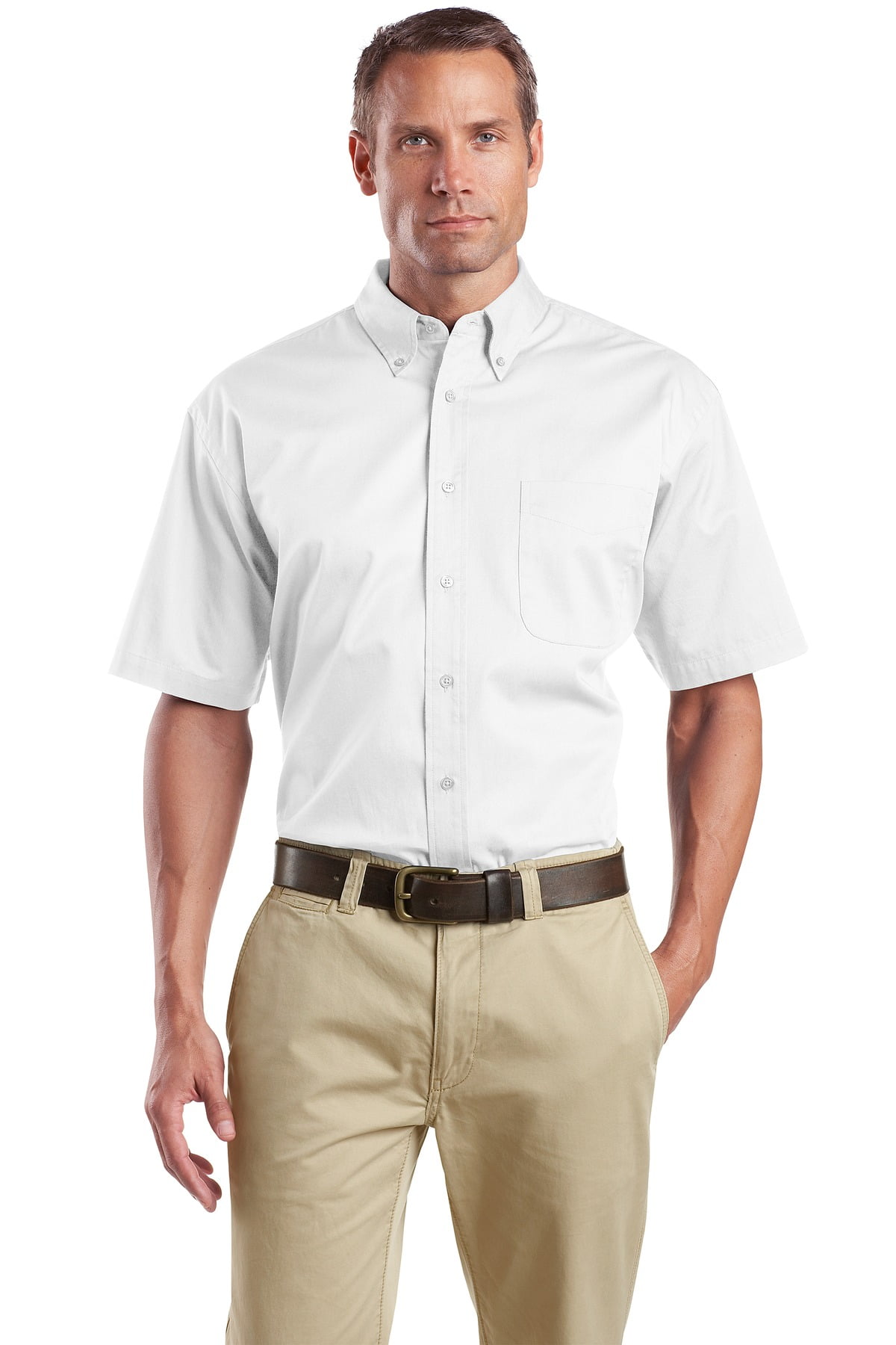 Cornerstone CornerStone Short Sleeve SuperPro Twill Shirt