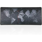Cmhoo Large Gaming Mouse Pad / Mat with Smooth Surface and Stitched Edges Non-slip Rubber Base Extended Game Mouse