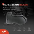 thumbnail image 2 of A-Premium Transmission Oil Pan Sump with Drain Plug Compatible with Chevrolet Malibu, Cavalier, Classic, Cobalt, HHR & Oldsmobile Achieva, Alero, Cutlass & Pontiac G5, G6, Grand Am & Saturn Aura, Ion, 2 of 8