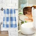 thumbnail image 7 of Yayeee 100% Cotton Hand Towels for Bathroom 16" x 28" Soft Absorbent Kitchen Towel, Blue Plain, 7 of 7