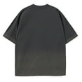GMWM Men New Ice Silk Loose Gradient TShirts Big and Tall Discount