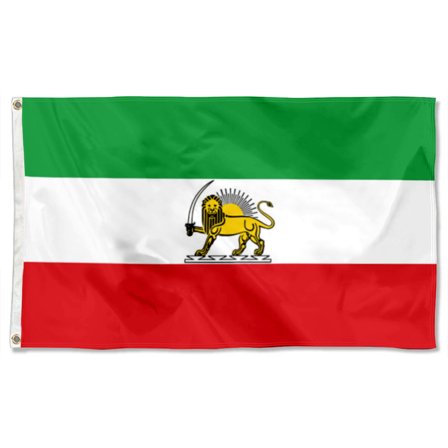 Imperial State of Iran (1925-1979) Flags Polyester 3x5 FT banner