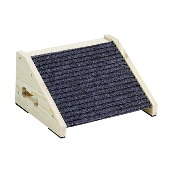 Pet Ramp Dog Stair Ladder Wooden Construction for Small Dogs and Cats Easy Reach for Bed and Sofa Use