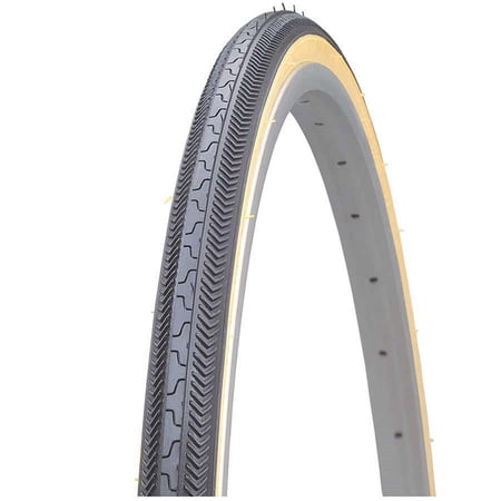 Kenda, K36, Tire, 27''x1-1/8, Wire, Clincher, 27TPI, Yellow Skinwall