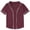 Brick Red, variant on UACY Boys Baseball Jersey Kids Short Sleeve Girls Hip Hop T Shirts Toddler Sport Button Down Jersey Shirt