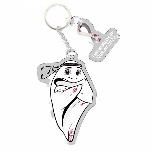 2022 World Cup Qatar Mascot Souvenir Keychain