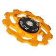 thumbnail image 1 of 11T Dérailleur de Vélo en Alliage Roues Jockey Roulement Céramique Poulie Rouleau, 1 of 8