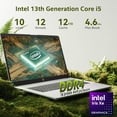 thumbnail image 3 of HP 17.3" FHD Laptop for Business and Students - Intel i5-1334U, 8GB RAM, 256GB SSD, Win 11 Pro, Reclox AI Voice Recorder, 3 of 7