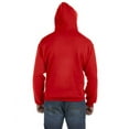 thumbnail image 2 of Fruit of the Loom 82130 Adult Supercotton Pullover Hood, True Red, 2X, 2 of 2