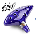 thumbnail image 2 of Ocarina De Cerámica Malubero 12 hoyos, 2 of 3