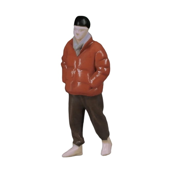 1:32 People Figure Pretend Play Toys Photography Props Collectibles Miniature Hand Painted Micro Landscape Countertop Decor Human Figurines Style D
