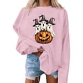 thumbnail image 4 of NSLGXD Halloween Sweatshirts Women Spooky Ghost Graphic Pullovers Trendy Classic Crewneck Long Sleeve Shirt Tops Halloween Clothes S-2XL, 4 of 5