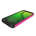 thumbnail image 4 of Étui Moto G7 Power, Étui Motorola Moto G7 Supra / G7 Optimo Maxx, Étui de Protection Tinysaturn Absorbant les Chocs [Rose] en Caoutchouc Plastique Résistant aux Rayures avec Pare-Chocs et Prise, Mignon, Robuste, Rigide, Étui de Téléphone, 4 of 7