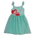 thumbnail image 1 of Vestido Princesas Talla 10 Manga Corta con Estampado Princesa Ariel Aqua, 1 of 3