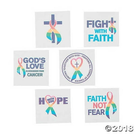 Faith Cancer Awareness Tattoos