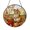 Acrylic 3.5 Inch, variant on Harvest Moon Rabbit Suncatcher Hanging Ornament Present Gift Decor
