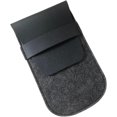 thumbnail image 3 of Yazoeia Felt And PU Leather Watch Pouch Versatile Single Watch Display Case Protective Box For Timepieces Portable Jewelry PU Leather Watch Pouch CJB12-8521, 3 of 8
