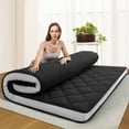 Japanese Floor Mattress, Futon Mattress, Foldable & Portable, Roll Up