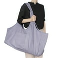 thumbnail image 3 of Wosthever Bolso de la estera de la yoga de la cremallera de la lona para las mujeres y los hombres bolso portátil conveniente y elegante de la Uniforme atlético Púrpura, 3 of 6
