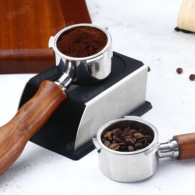 Coffee Bottomless Portafilter 51MM For Delonghi EC680 EC685 EC310 With 2-Cups Filter Basket Barista Espresso Machine Accessories